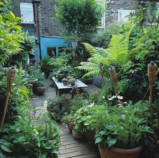 Ideias para jardins pequenos