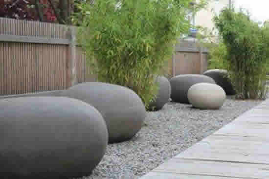 Lindas Pedras para Decorar Jardim