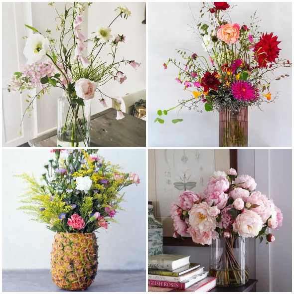 Como fazer decoração com arranjos de flores