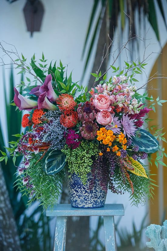 Arranjos florais para decoração