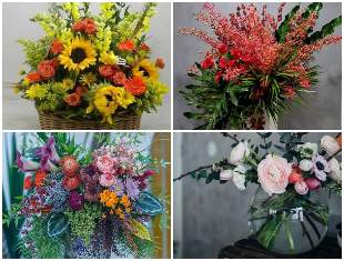 Arranjos Decorativos com Flores