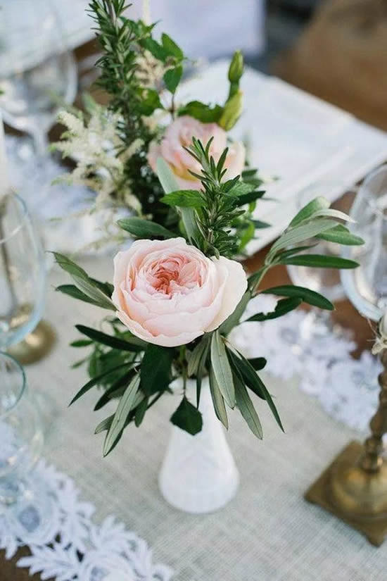 Arranjos de flores para mesa