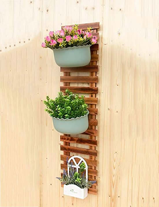Ideias lindas para fazer parede decorada com plantas